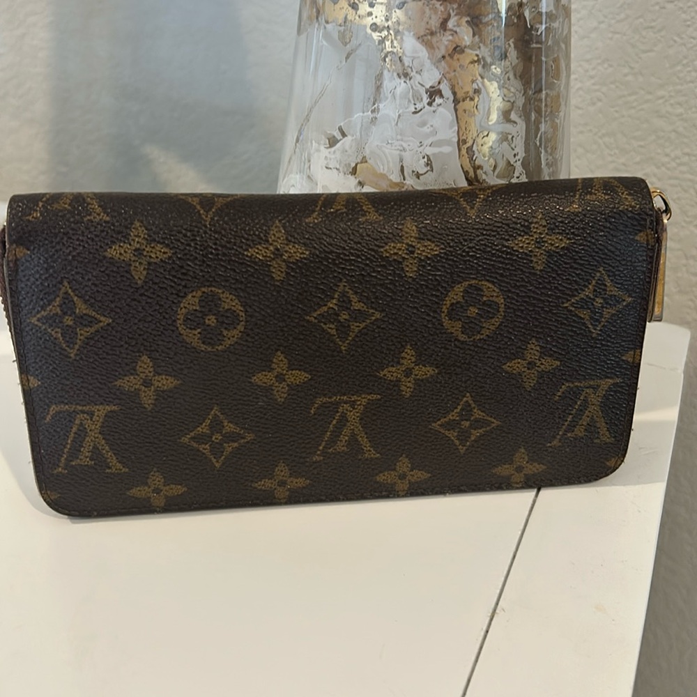 EUC Louis Vuitton Monogram Zippy Zip Around Long Wallet Leather Organizer ICONIC